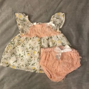 Dress with matching bloomers